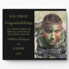 Personalized Photo Army Passing Out