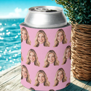 Personalized Photo Can Coolers, photo gifts, Funny Can Cooler