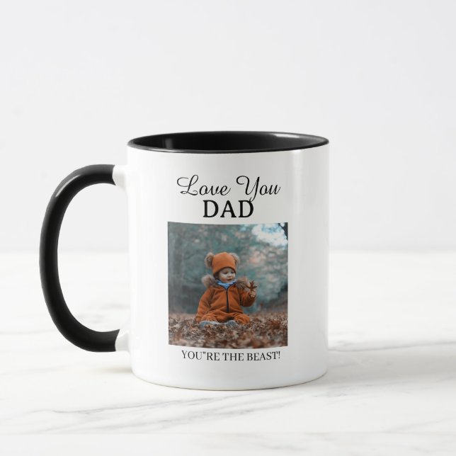 Personalized Photo Coffee Gift for Family  Mug (Left)