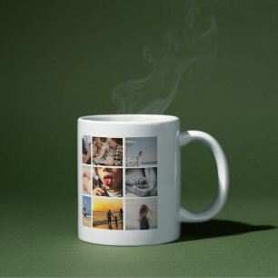 Personalized Photo Collage for Family Moments Coffee Mug