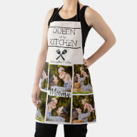 Personalized Photo Collage Kitchen Apron