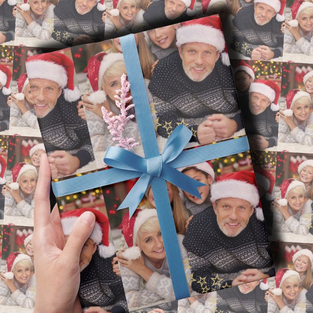 Personalized Photo Collage Wrapping Paper (Creator Uploaded)