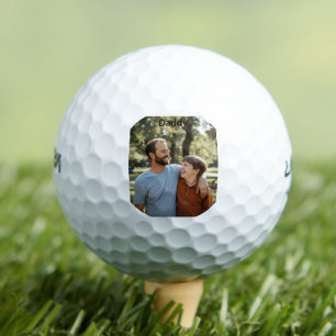 Personalized Photo for him Golf Balls