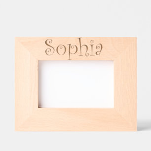Personalized Photo frame Sophia / Picture frame