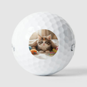 Personalized Photo Golf Ball Luxury Custom Design