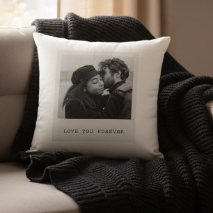 Personalized Photo – Love You Forever Cushion