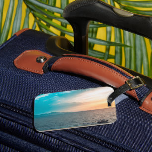 Personalized Photo Luggage Tag