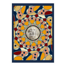 Personalized Photo Mandala Design Baby Shirt