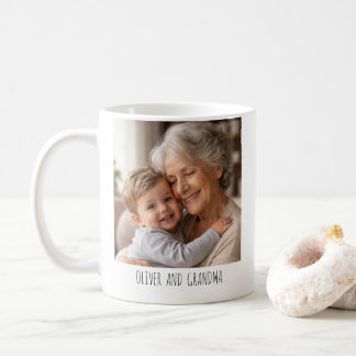 Personalized Photo Mug  – “Best Grandma Ever”