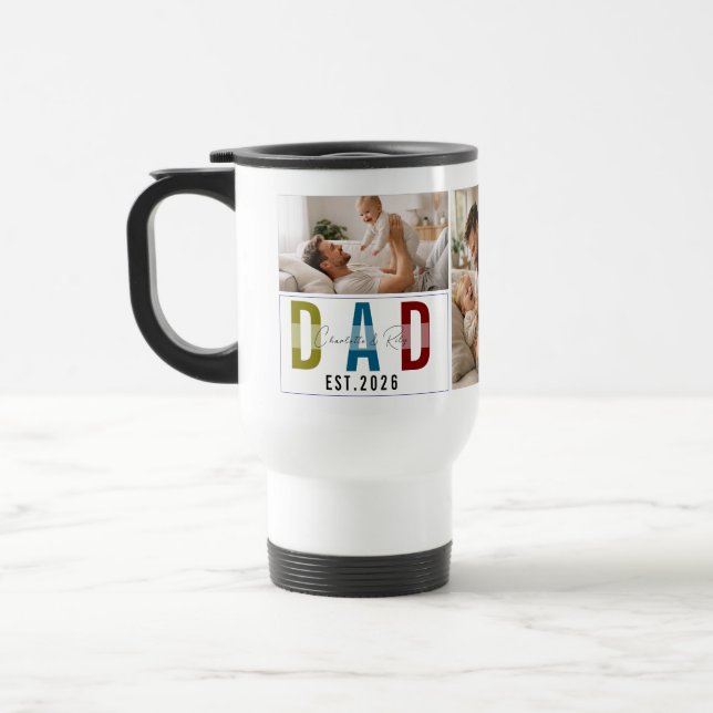 Personalized Photo Mug – Our First Father’s Day (Left)