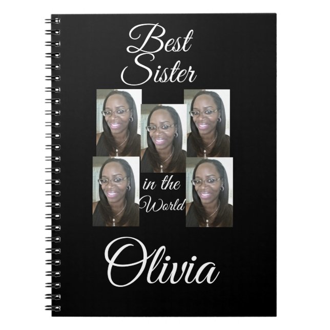 PERSONALIZED PHOTO  NOTEBOOK (Front)