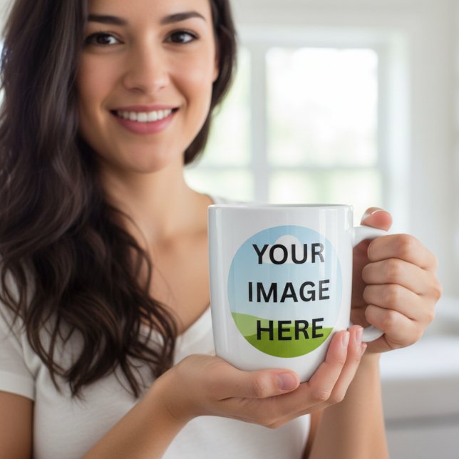 Personalized Photo or Logo | Custom Design Large Coffee Mug (Creator Uploaded)