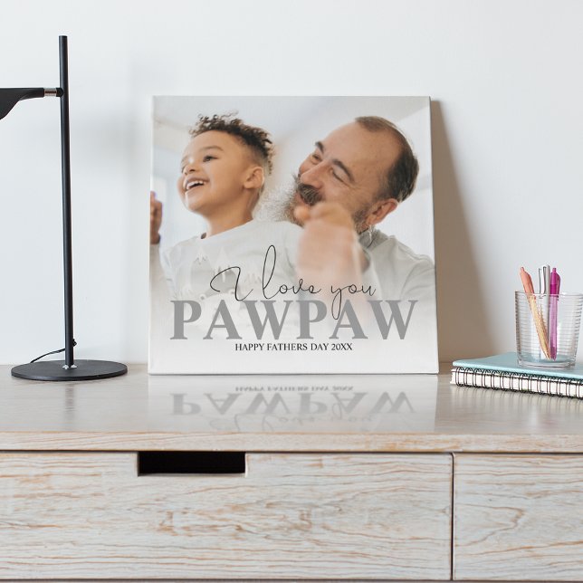 Personalized Photo Pawpaw Plaque (Creator Uploaded)