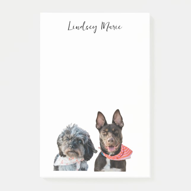 PERSONALIZED PHOTO POST-IT notes (Front)