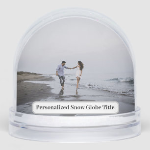 Personalized Photo Snow Globe