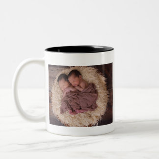 Personalized Photo Two-Tone Coffee Mug