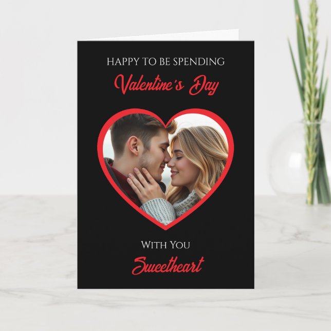 Personalized Photo Valentine's Day | My Favorite  Card (Front)
