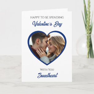 Personalized Photo Valentine's Day   My Favorite  Card