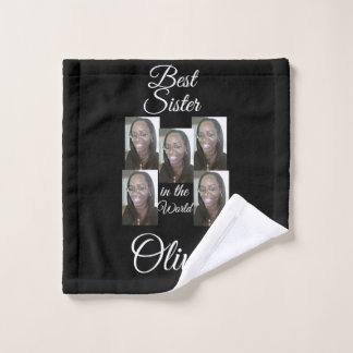 PERSONALIZED PHOTO  WASH CLOTH