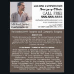 Personalized Photograph, Plastic Surgeon/Surgery Flyer<br><div class="desc">Personalized Photograph,  Plastic Surgeon/Surgery Advertising Flyers By The Business Card Store.</div>