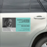 Personalized Photograph, Science Tutor, Teacher Car Magnet<br><div class="desc">These vehicle magnets come in a variety of shapes and sizes. A great way to advertise yourself,  your business or your company.</div>