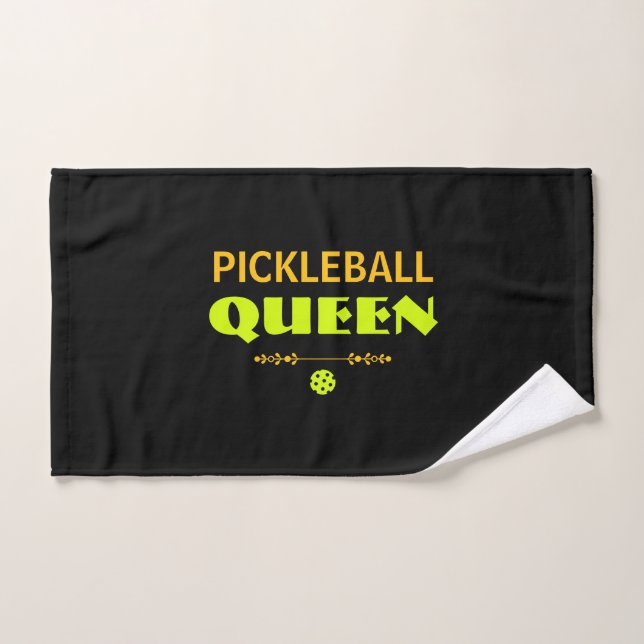 Personalized Pickleball Queen Hand Towel (Hand Towel)