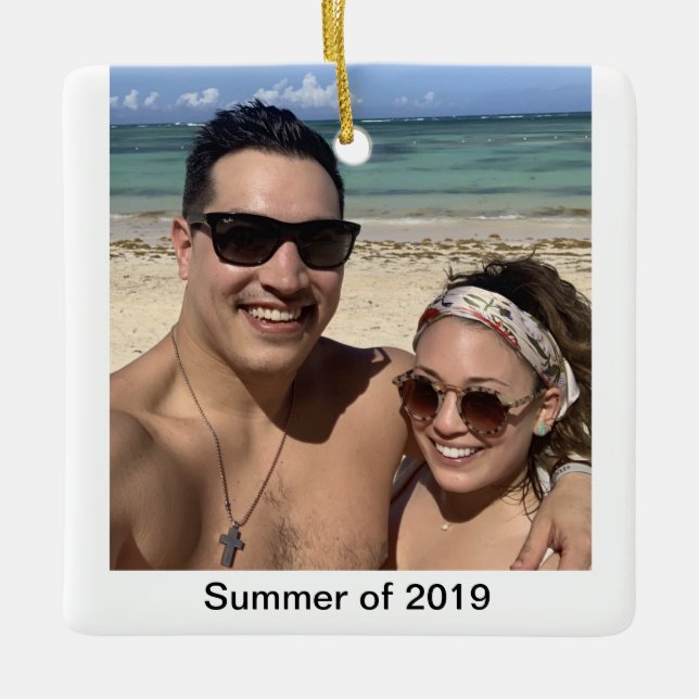 PERSONALIZED PICTURE ORNAMENT (Front)