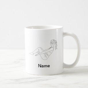 Personalized Pilates Ceramic Mug