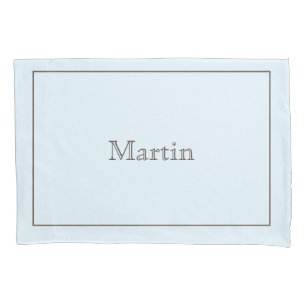 Personalized pillow case