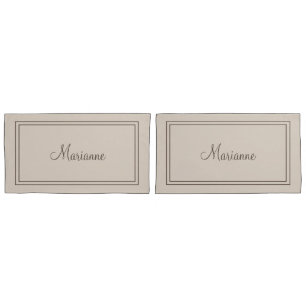 Personalized pillow case