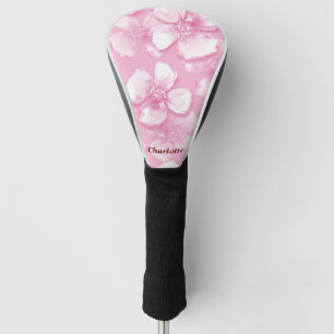 Personalized Pink    Golf Head Cover