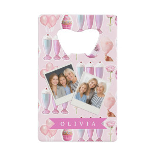 Personalized Pink Retro Milkshake Cute Coquette