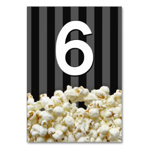 Personalized Pirate Party Table Number