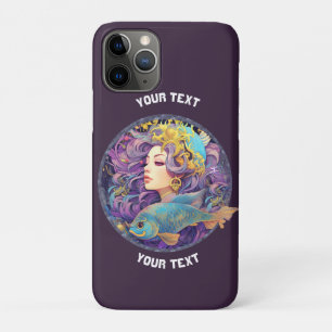 PERSONALIZED PISCES ZODIAC SIGN iPhone 11 PRO CASE
