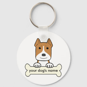 Personalized Pitbull Key Ring