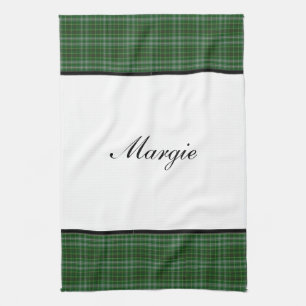 PERSONALIZED PLAID HAND TOWEL TEMPLATE
