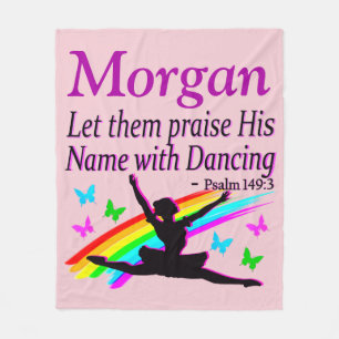 PERSONALIZED PRAISE GOD FLEECE BLANKET
