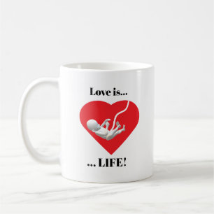 Personalized Pro-life Coffee Mug
