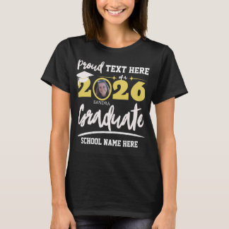 Personalized Proud Family Graduation Class of 2026 T-Shirt
