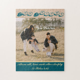 Personalized Puzzle - Name, Photo + Bible Verse