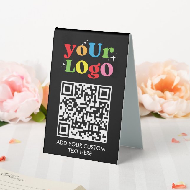 Personalized QR Code Text & Logo (In SItu (Wedding))