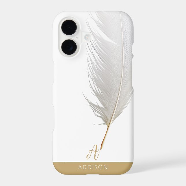 Personalized Quill Case-Mate iPhone Case (Back)
