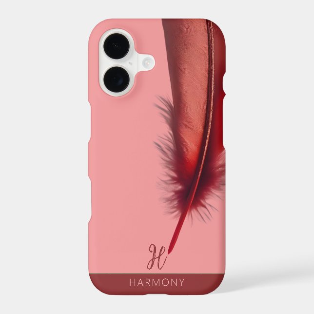 Personalized Quill Case-Mate iPhone Case (Back)