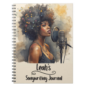 PERSONALIZED Rap Hip Hop Songwriting Journal