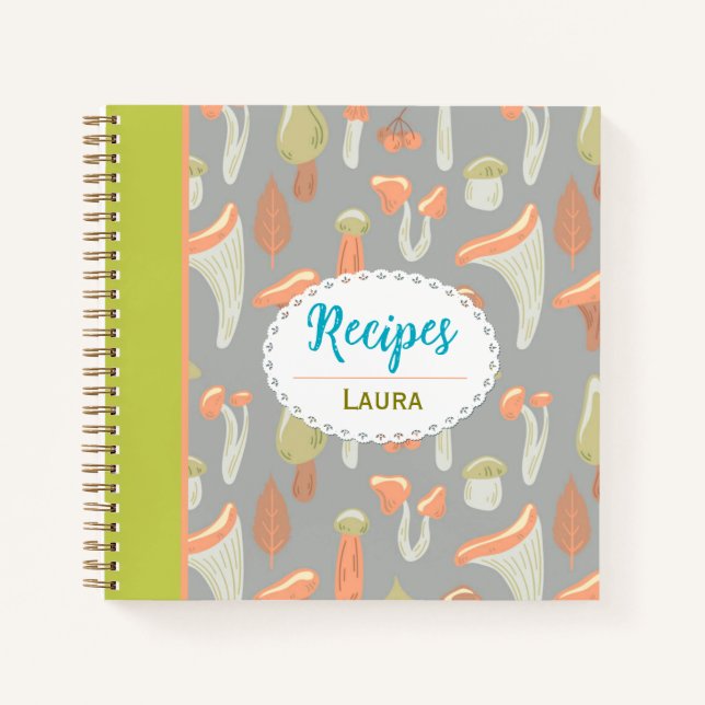 Personalized Recipe Notebook (Front)