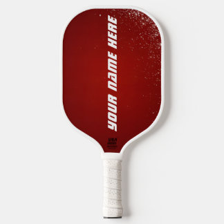 Personalized Red Diamonds -  Pickleball Paddle