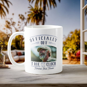 Personalized Retiree Party Favor Retirement Photo  Coffee Mug
