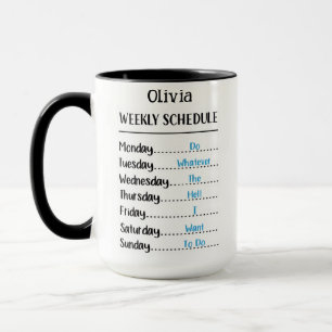 Personalized Retirement Gift for Women Men Two Ton Mug