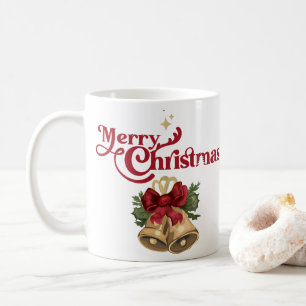 PERSONALIZED Retro Merry CHRISTMAS GIFT EVERYONE Coffee Mug