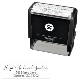 Personalized Return Address  Self-inking Stamp
